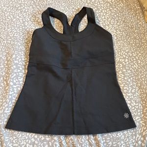 Athleta tank top with built in bra - medium